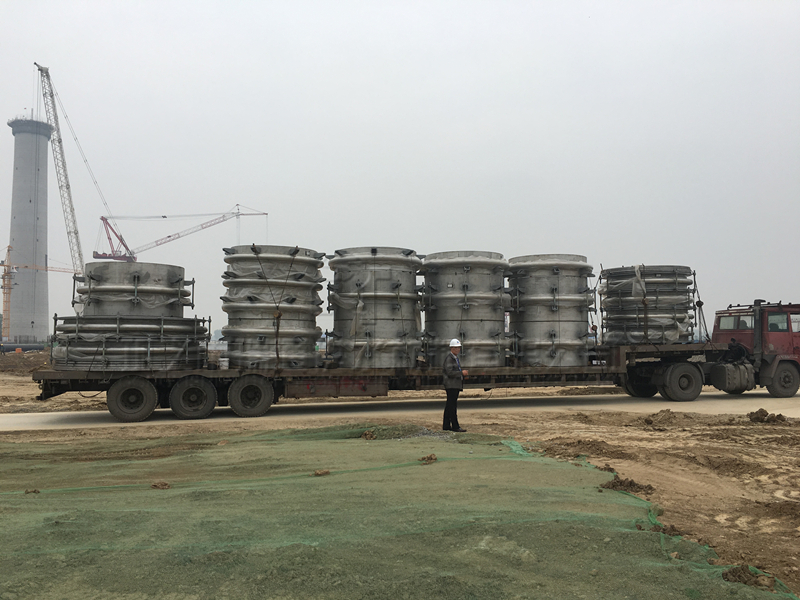 “周口隆達發電有限公司”送貨現場-317L--DN3200單層大單波補償器